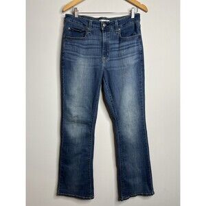 Levi's 725 Jeans Women's 32 Blue Denim High Rise Bootcut Medium Wash 33x30.5
